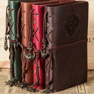 Retro Spiral Notebook Diary for Writing and Daily Notes