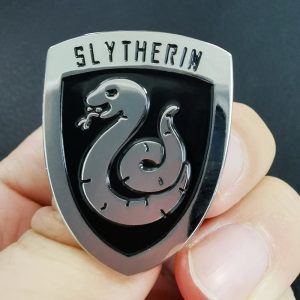 Slytherin House Crest Metal Brooch Collectible Badge