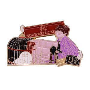 Magical Wizarding Express Platform Luggage Badge Pin