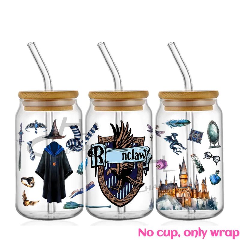 Wizard World UV DTF 16oz Glass Cup Wrap - Image 13