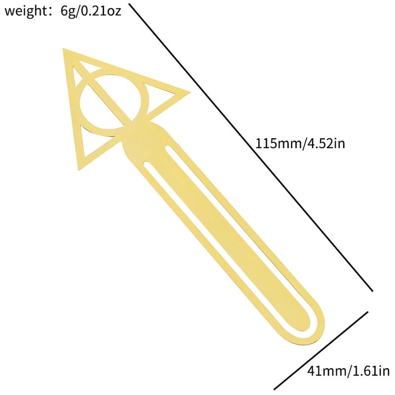 Simple Harry Potter Bookmark Holder with Magic Design - Image 6