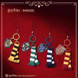 Ravenclaw House Scarf and Badge Inspired Phone Charm