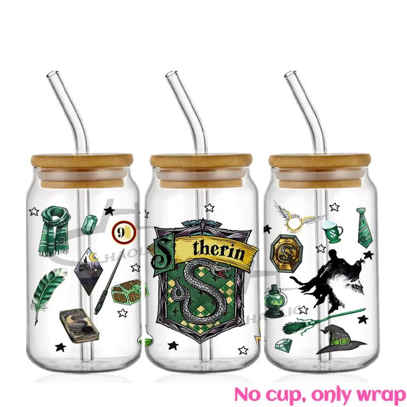 Wizard World UV DTF 16oz Glass Cup Wrap - Image 8