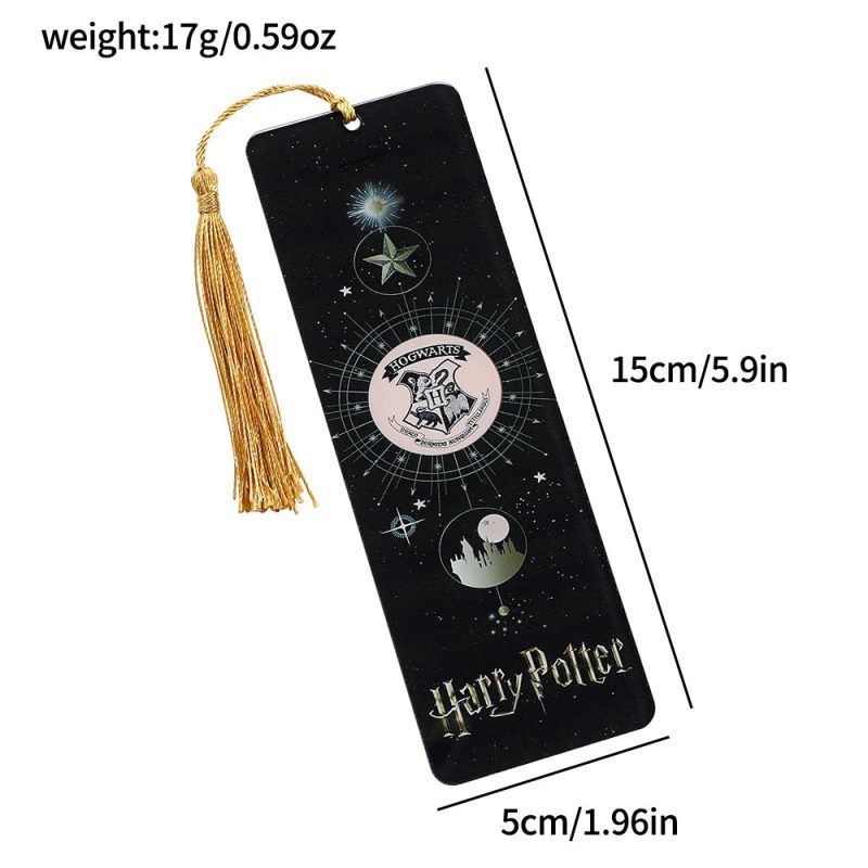 Sorting Hat Metal Bookmark with Wizard School Design - Image 6