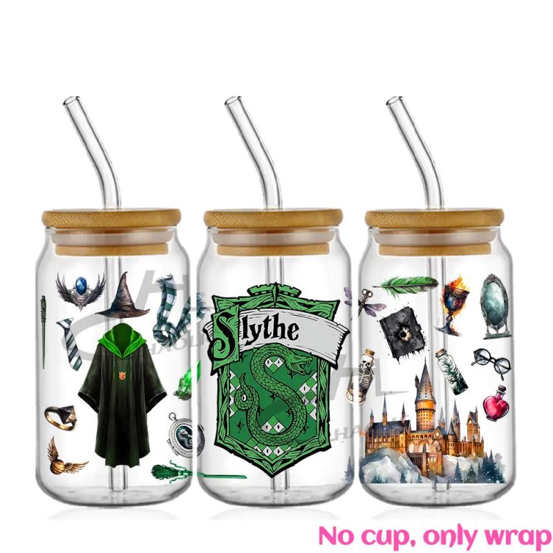 Wizard World UV DTF 16oz Glass Cup Wrap - Image 7