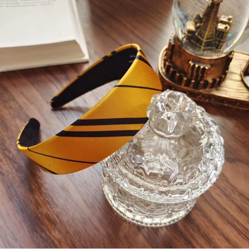 Wizard Magic Stripe School Slytherin Hair Tie Scrunchie - Image 8
