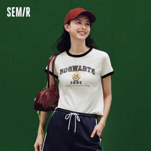 Semir x Harry Potter Women’s Casual Graphic Short Sleeve Tee