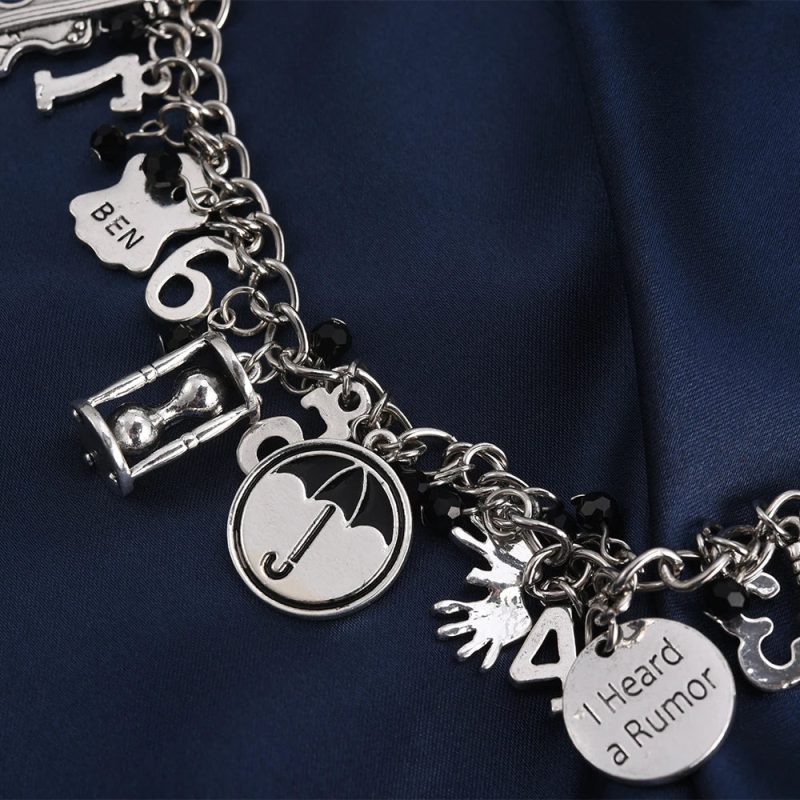 Women’s Vintage Silver Charm Bracelet Design - Image 5
