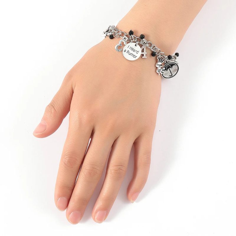 Women’s Vintage Silver Charm Bracelet Design - Image 4