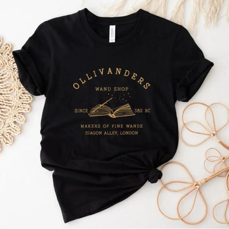 Wizarding World Ollivanders Wand Shop Casual Fan Tee