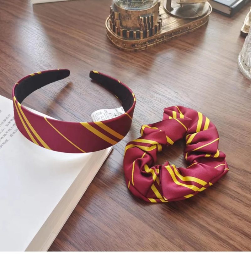 Wizard Magic Stripe School Slytherin Hair Tie Scrunchie - Image 11