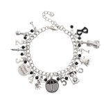 Women’s Vintage Silver Charm Bracelet Design