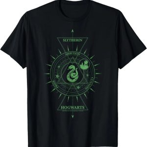 Magical Slytherin Celestial Printed Short Sleeve T-Shirt