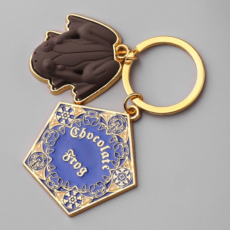 Classic Harry Potter Frog Metal Enamel Keychain - Image 8