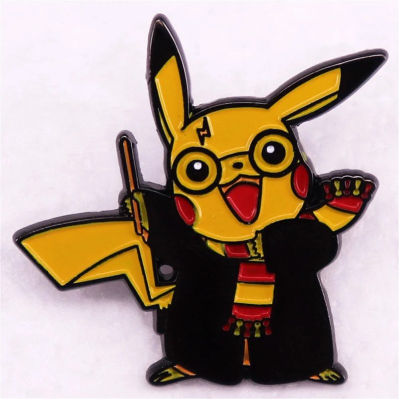 Wizard School Magical Badge Brooch Collectible Set - Image 3