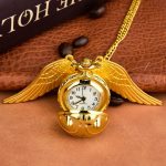 Magical Golden Snitch Necklace for Harry Potter Fans