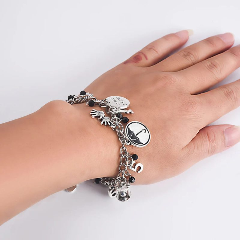 Women’s Vintage Silver Charm Bracelet Design - Image 3