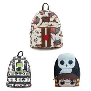 Women’s Vintage Double Strap School Backpack