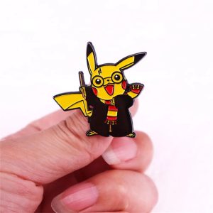 Wizard School Magical Badge Brooch Collectible Set