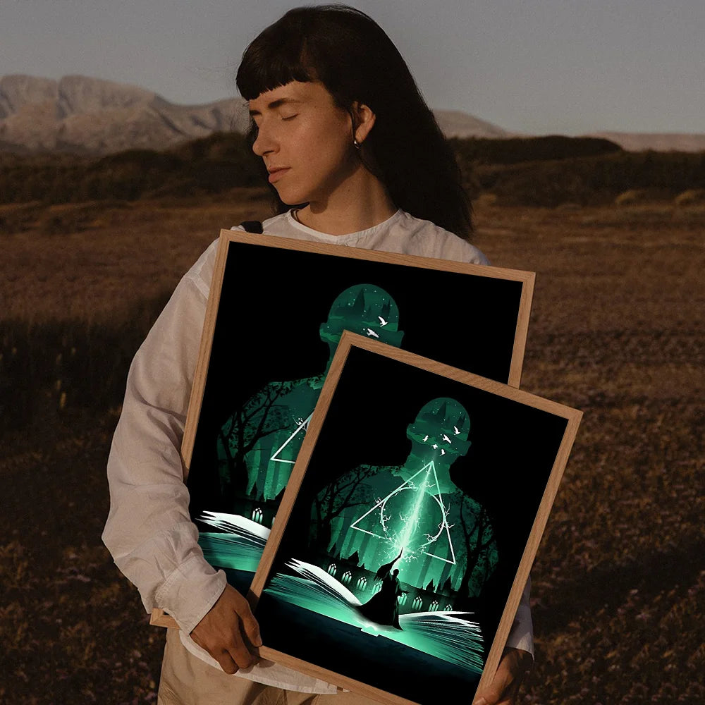 Harry Potter Landscape Wand Movie Sticky Poster - Image 7